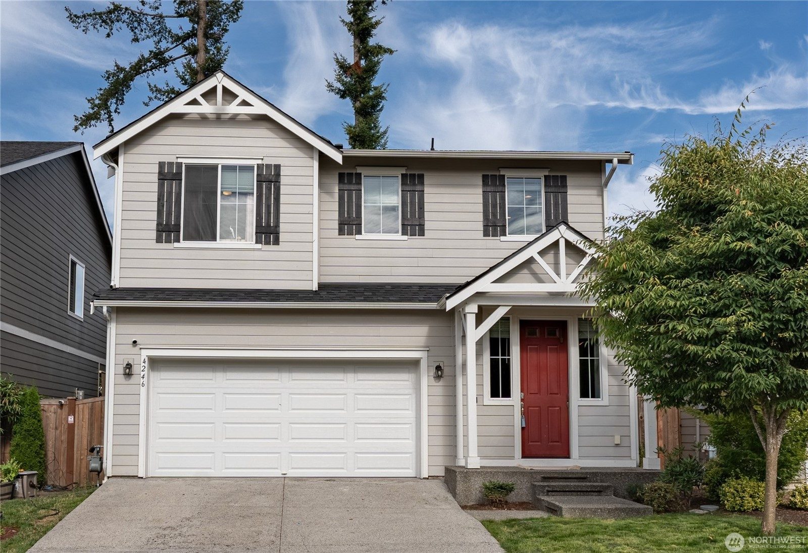 4246 Andasio Loop SE — full front view of the home