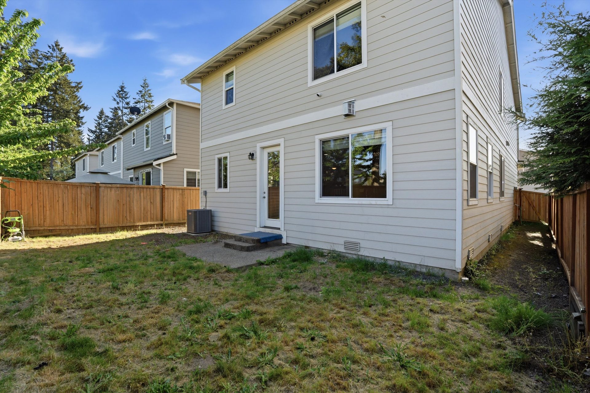 Fenced Backyard